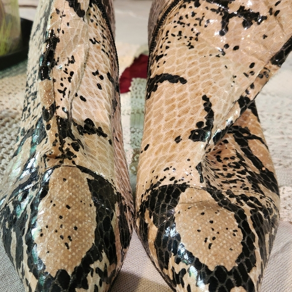 Snake Skin Boots - Picture 2 of 9